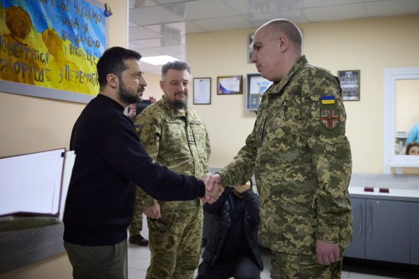 Снимка: Ukrainian Presidential Press Service